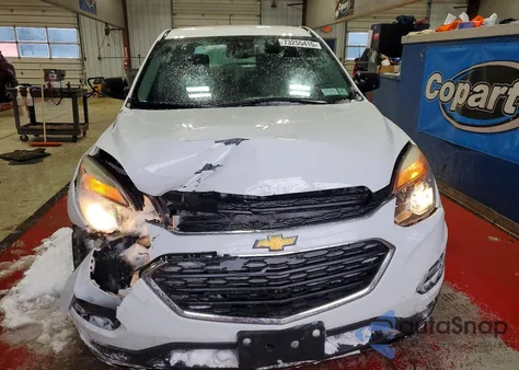 2017 Chevrolet Equinox Ls из США, поврежденный, VIN 2GNALBEK2H1533329